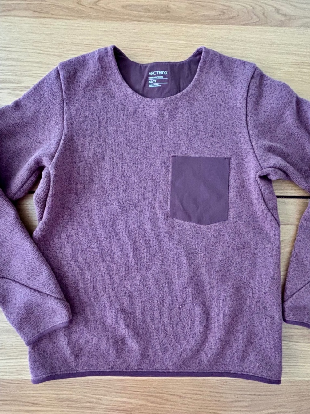 Arc'teryx Fleece Pullover Sweater – Women's XS | Raisin
